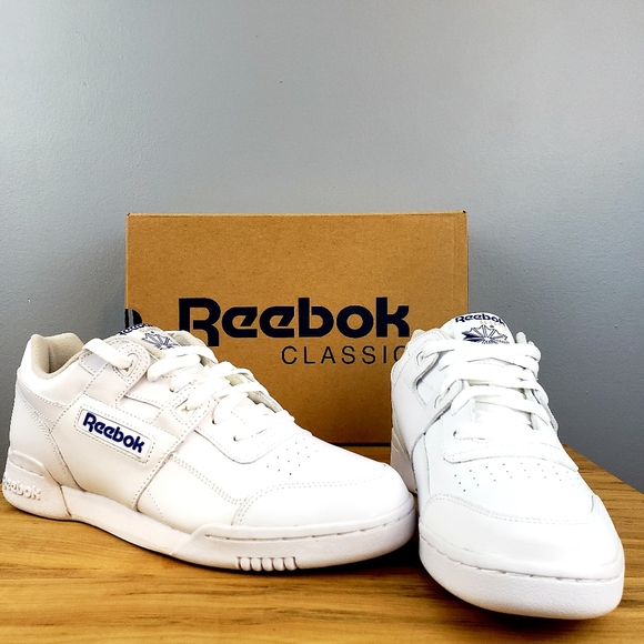 reebok classic workout plus white